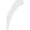 Ekena Millwork 6-in. W x 16-in. D x 28-in. H Thorton Architectural Grade PVC Knee Brace BRCP06X16X28THR - alternate 2
